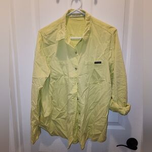 Calvin Klein jeans women button up, long sleeve shirt. *299.7K